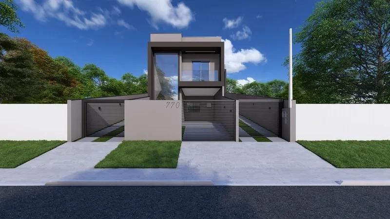 Casa em Curitiba - PR, no bairro Xaxim - Referência 214-SNI