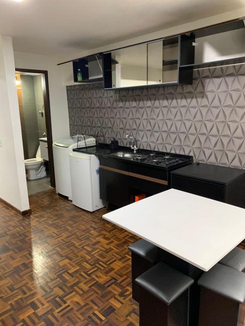 Apartamento à venda com 1 quarto, 22m² - centro,Curitiba 
