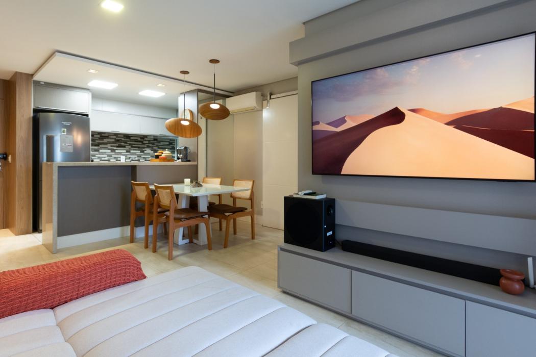  - APARTAMENTO 2 QUARTOS MOBILIADO NO ED. HUB | CENTRO - CURITIBA-PR