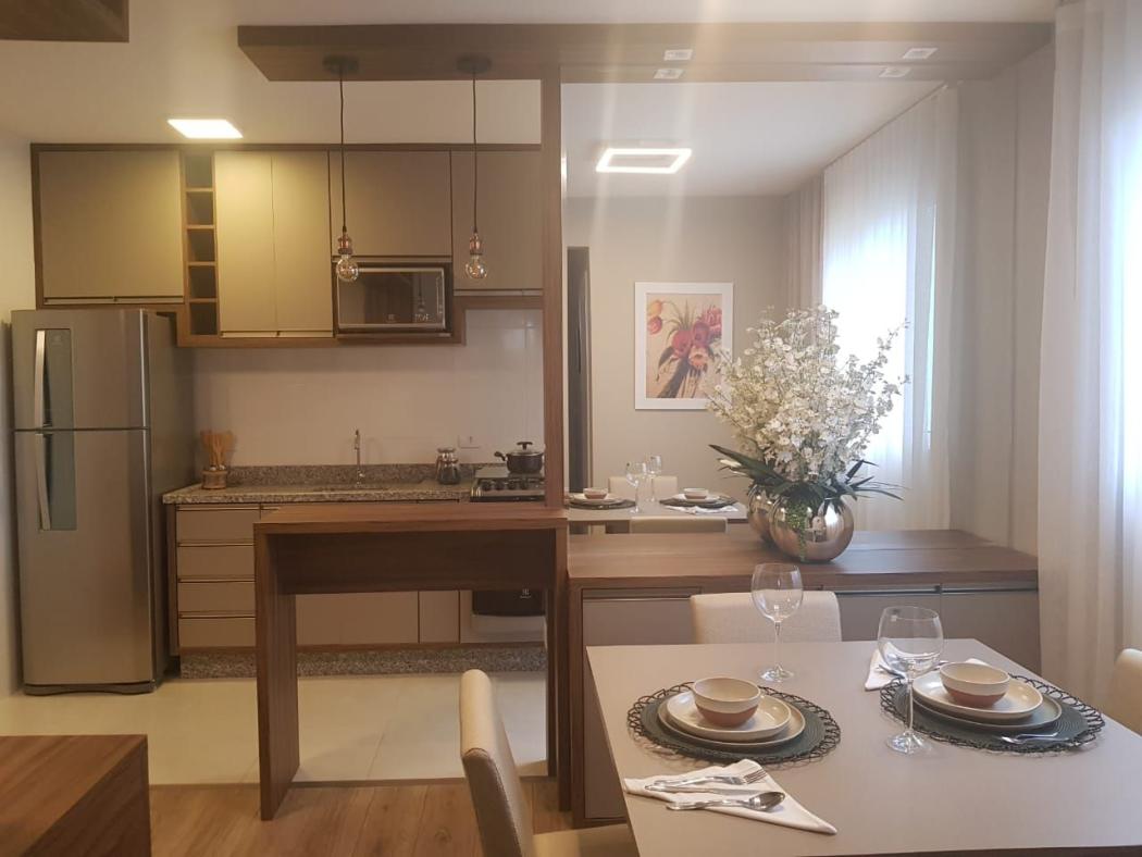 Apartamento com 1 dormitório à venda, 37 m² por R$ 214.000,00 - Planta Almirante - Almirante Tamandaré/PR - voa corretor