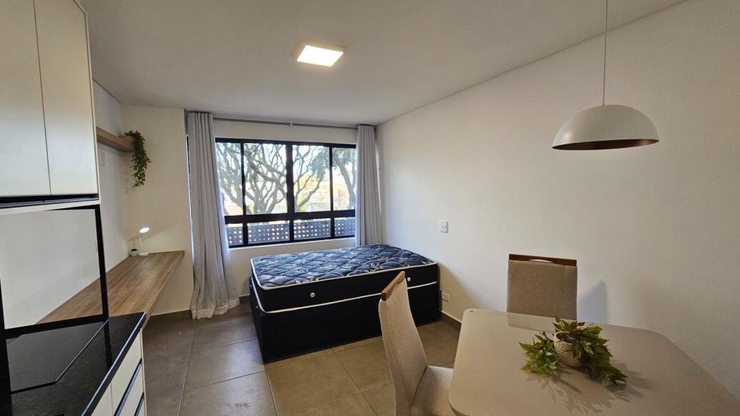 Apartamento com 1 dormitório para alugar, 25 m² por R$ 1.590/mês - Alto da Rua XV - Curitiba/PR - voa corretor