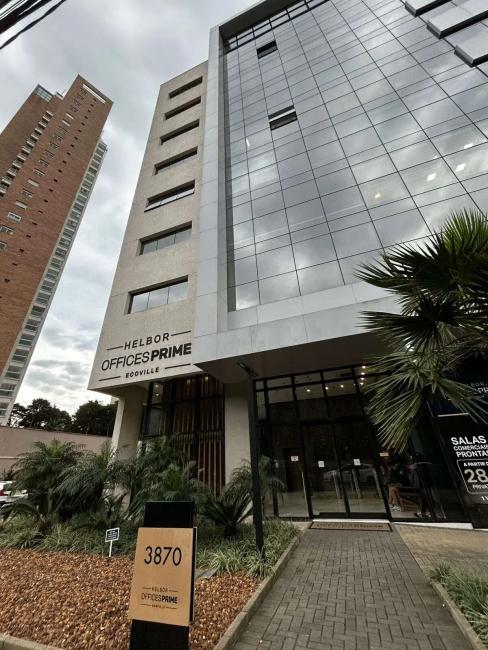 Escritório em Curitiba - PR, no bairro Ecoville - Referência AP0297-CAV