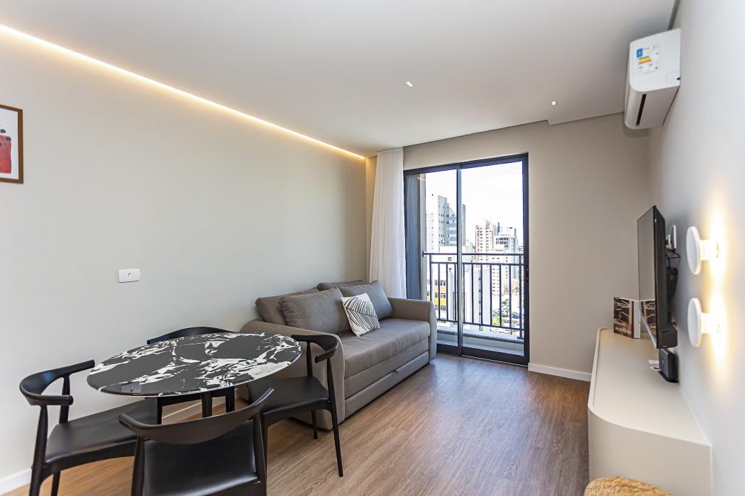  - Apartamento decorado 2 quartos à venda no bairro Centro em Curitiba/PR