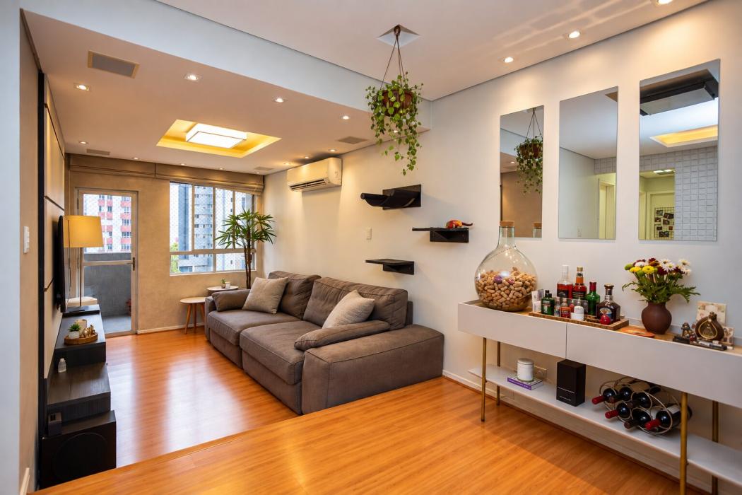 Apartamento à venda com 3 quartos, 90m² - Cristo Rei,Curitiba 