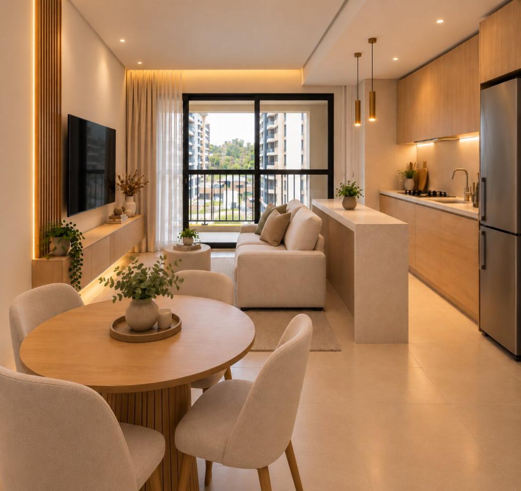 Apartamento à venda com 2 quartos, 62m² - Tingui,Curitiba 