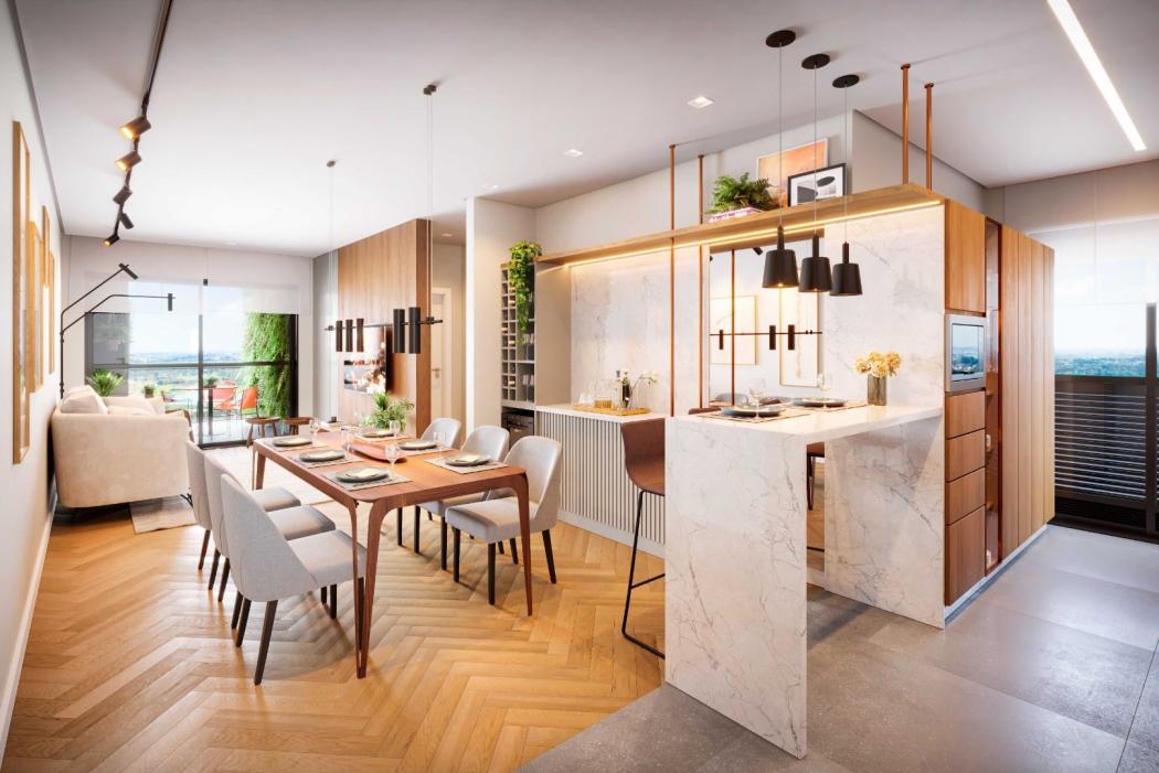 Apartamento em Curitiba - PR, no bairro Champagnat - Referência AP0332-TDIA