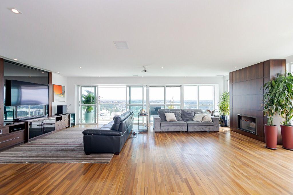 Belíssimo Apartamento Mobiliado, com 2 Suítes e 2 Demi Suítes à venda, 229 m² por R$ 2.990.000 - Ecoville - Curitiba/PR - voa corretor