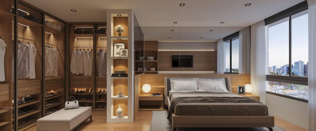 Apartamento em Curitiba - PR, no bairro Bigorrilho - Referência AP0414-TDIA