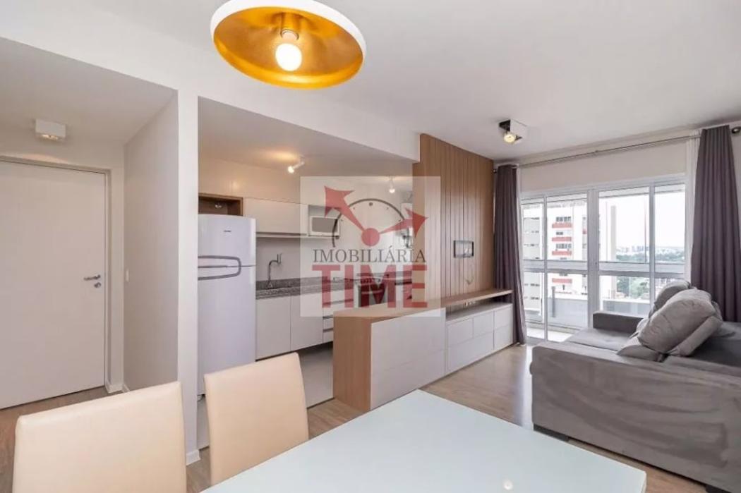 Apartamento Curitiba – 3 Quartos, 78m², Mobiliado, Condomínio Clube - AP0905. - JB3 Imóveis