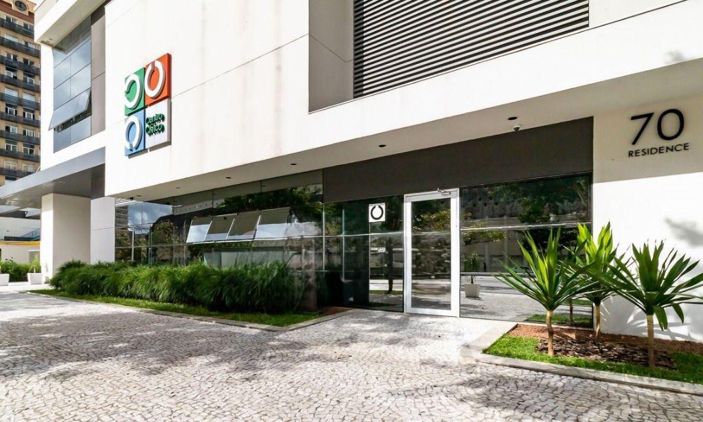 Apartamento com 1 dormitório para alugar, 35 m² por R$ 3.200/mês - Centro Cívico - Curitiba/PR - Voa Corretor - Site para corretores de imóveis