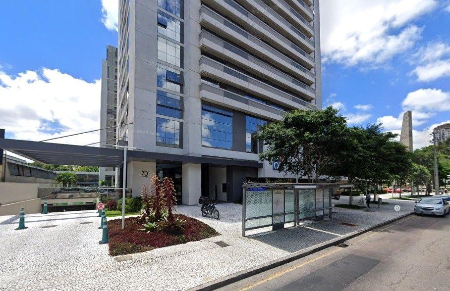  - Apartamento com 1 dormitório para alugar, 35 m² por R$ 3.200/mês - Centro Cívico - Curitiba/PR