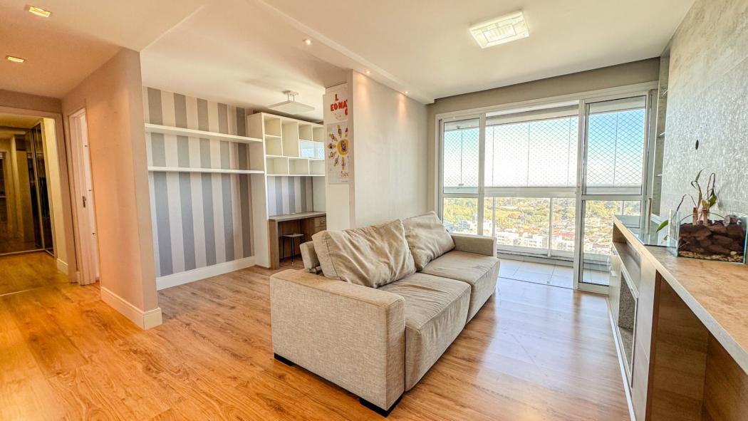Apartamento 77m² - 3 Quartos (Mobiliado) no Flexcity - Andar Alto e 2 Vagas - JB3 Imóveis