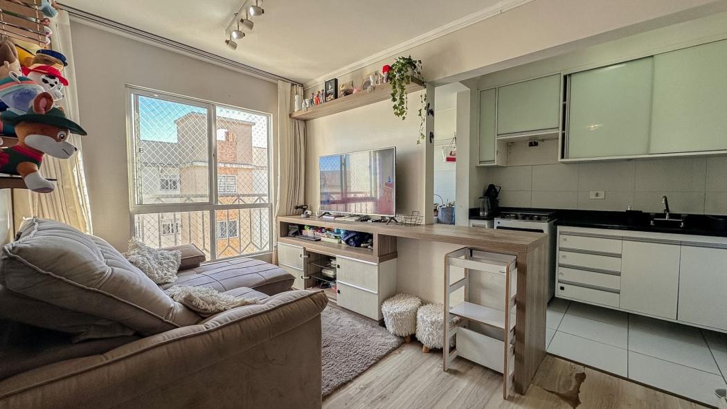 Apartamento à venda com 2 quartos, 49m² - Capão Raso,Curitiba 