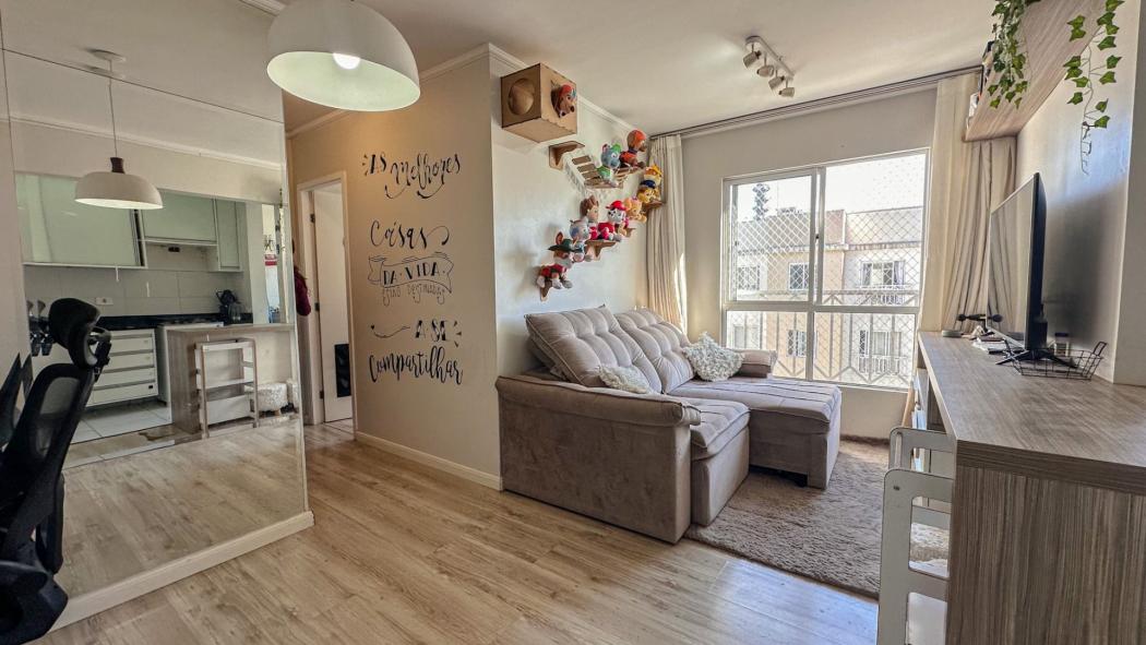 Apartamento à venda com 2 quartos, 49m² - Capão Raso,Curitiba 
