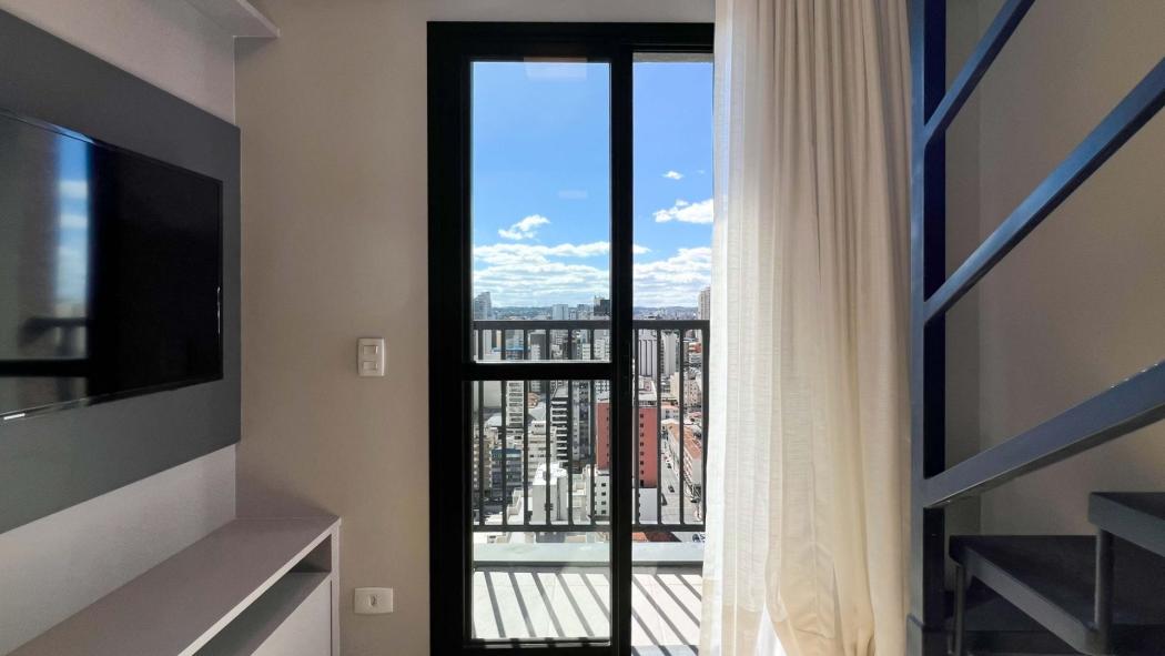  - Studio Duplex, 34 m² - venda por R$ 599.000 ou aluguel por R$ 3.000/mês - Centro - Curitiba/PR