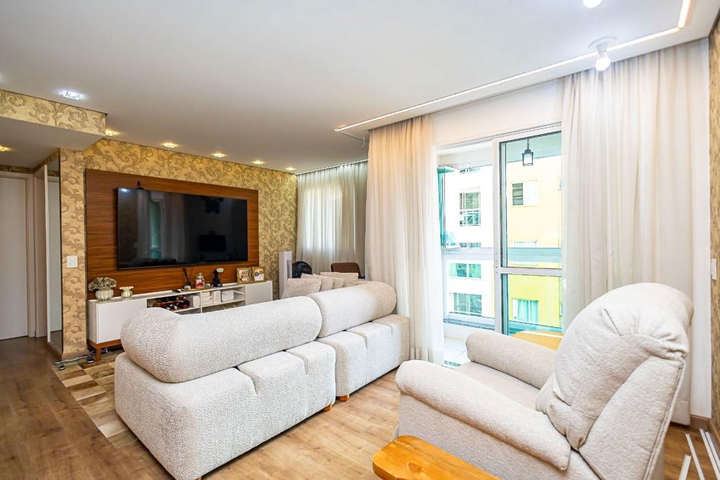  - Apartamento com 2 dormitórios à venda, 70 m² por R$ 750.000,00 - Bacacheri - Curitiba/PR