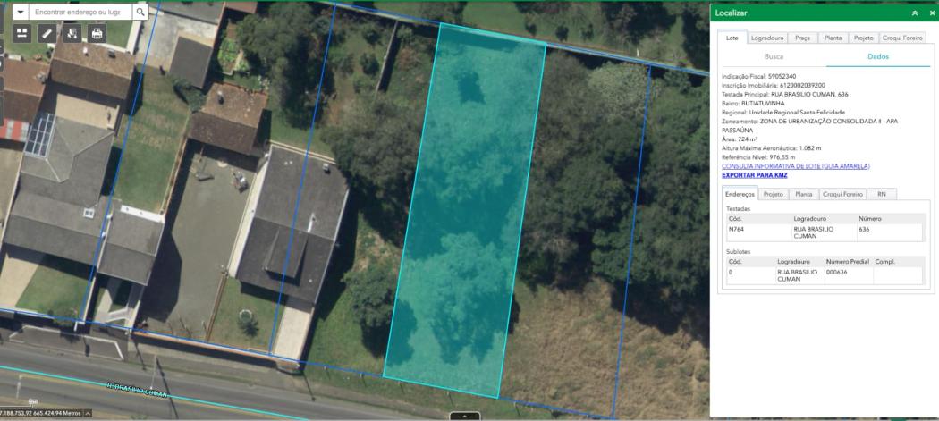 Terreno em CURITIBA - PR, no bairro São Braz - Referência AT601724-VIVA