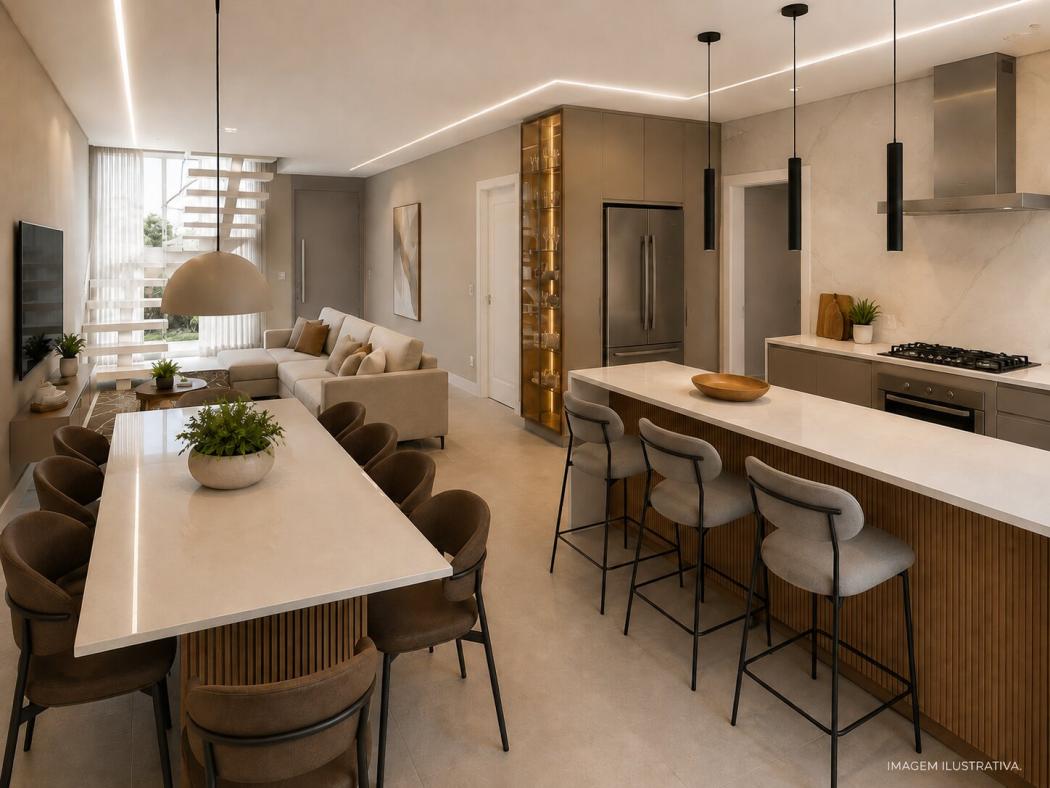  - Casa em condomínio 3 suítes à venda no Santa Cândida - Curitiba/PR 