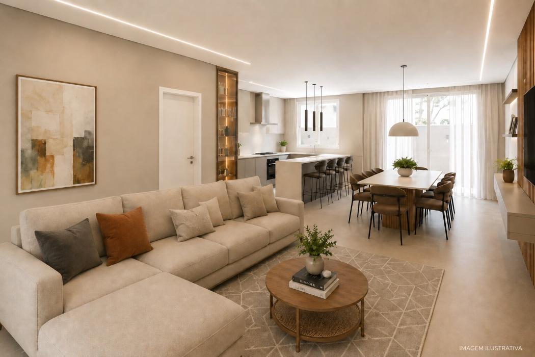 Casa à venda com 3 quartos, 224m² - Santa Cândida,Curitiba 