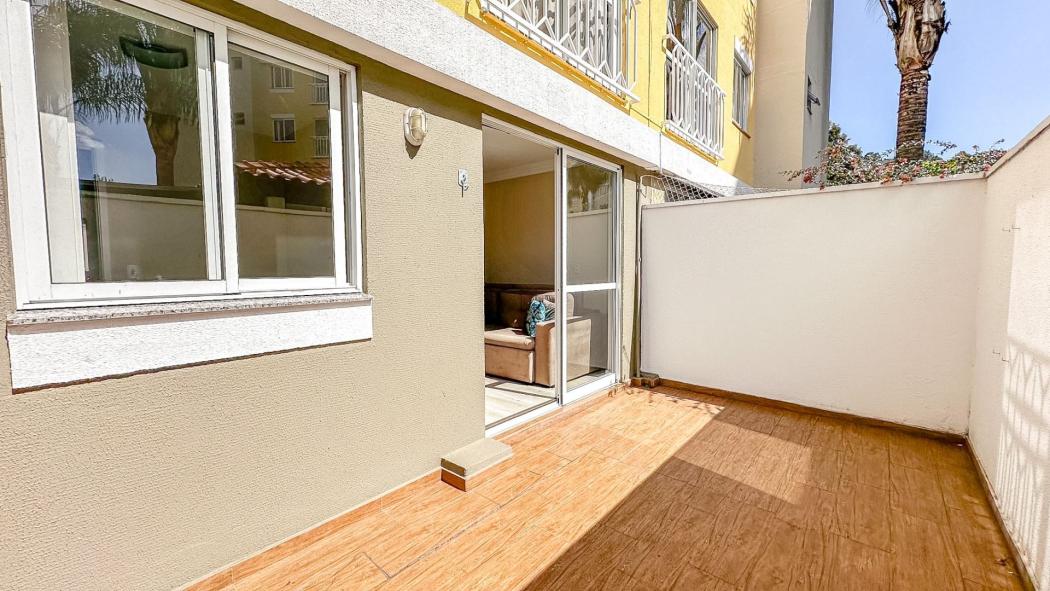  - Apartamento Garden de 98m² - 3 quartos, sendo uma suíte - Atuba