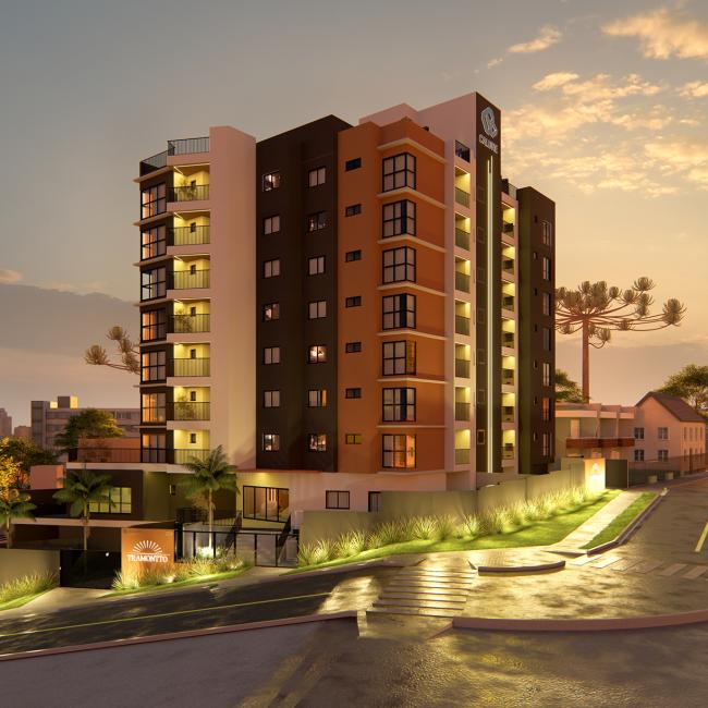 Apartamento em  - PR, no bairro  - Referência Plat_Tramontto-PLATAFOR