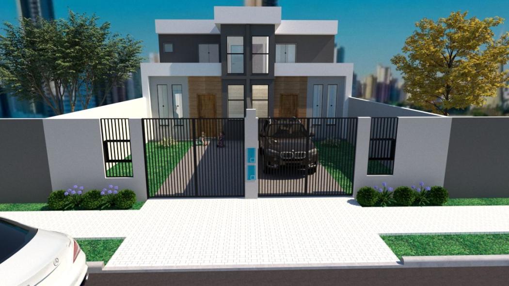 Sobrado com 3 dormitórios à venda por R$ 550.000,00 - Sítio Cercado - Curitiba/PR