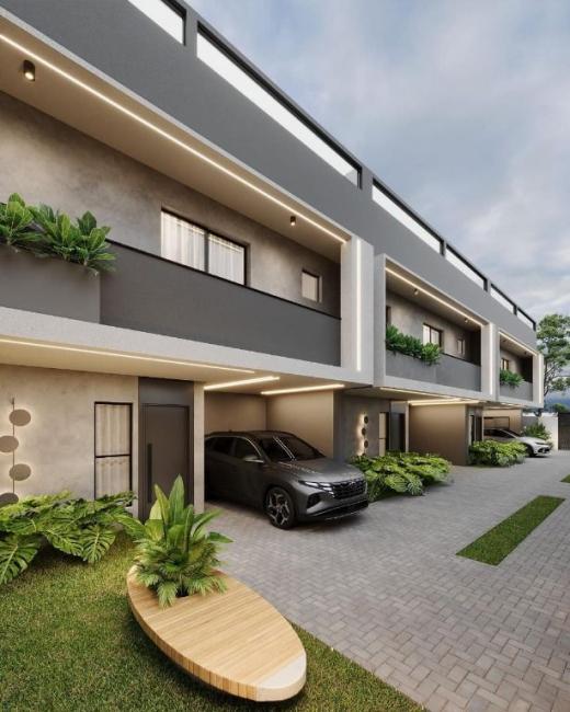 Sobrado em Curitiba - PR, no bairro Capão Raso - Referência SO0180-LCSB