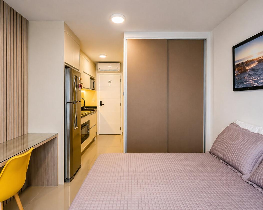Apartamento à venda com 1 quarto, 20m² - Centro,Curitiba 
