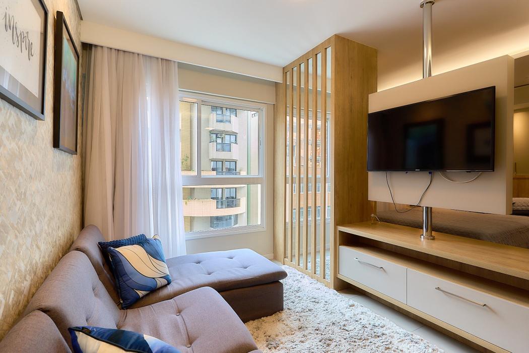 Studio Mobiliado com Vaga para alugar no Lifespace Curitiba - 33,5m² - voa corretor