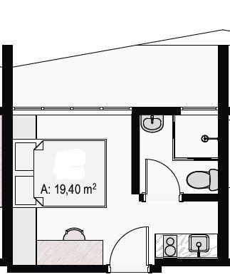  - Studio à venda a partir de R$ 275.000 - Bigorrilho