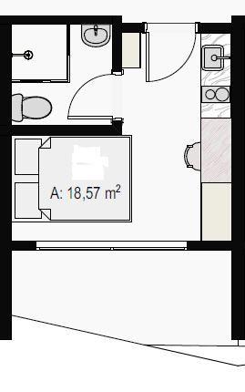  - Studio à venda a partir de R$ 275.000 - Bigorrilho