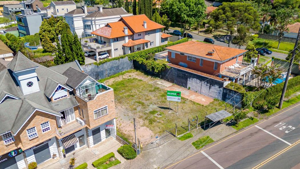 Terreno para alugar, 587 m² por R$ 5.923,83/mês - Vista Alegre - Curitiba/PR - voa corretor