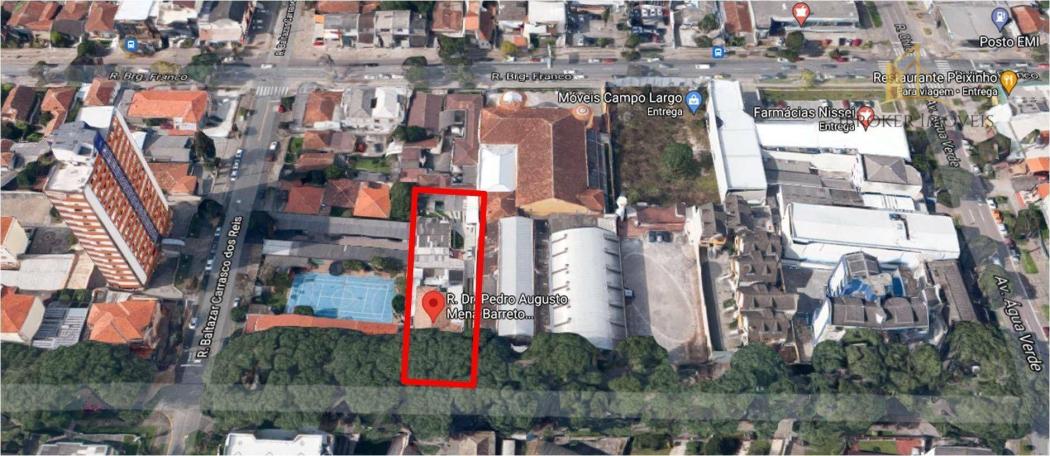 Terreno em Curitiba - PR, no bairro Água Verde - Referência TE0008-IBRK