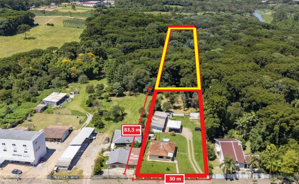 Terreno à venda, 2500 m² por R$ 2.800.000,00 - Umbará - Curitiba/PR