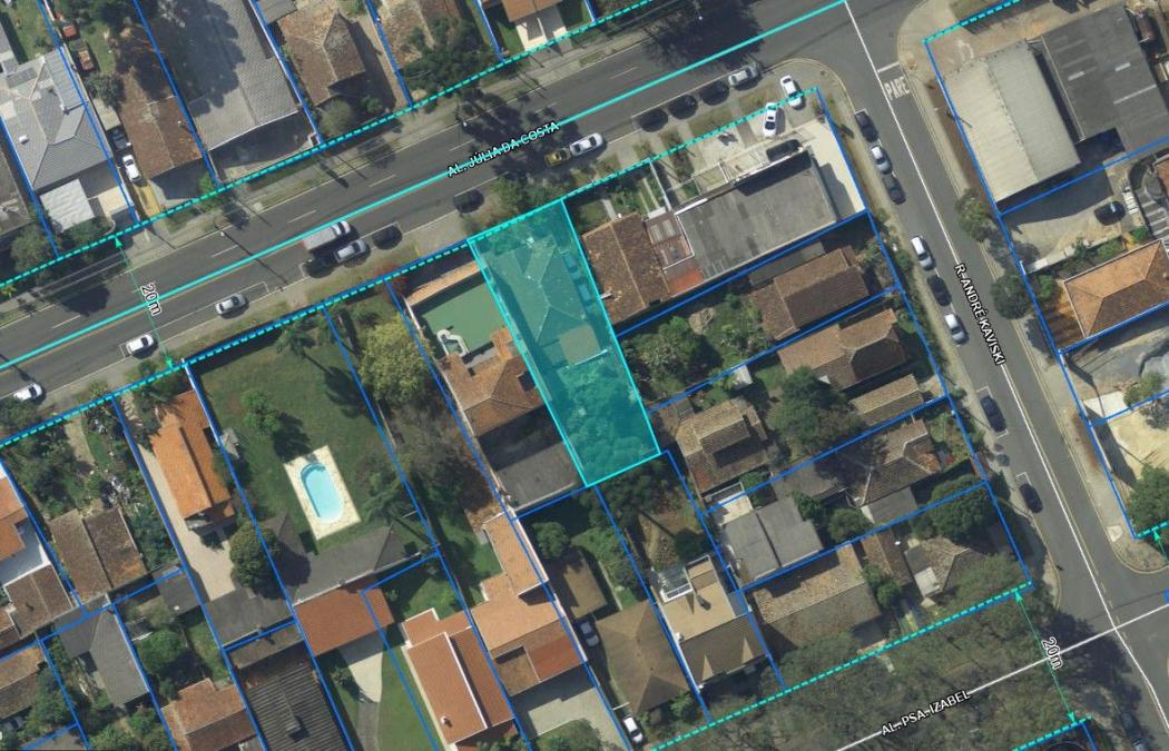 Terreno à venda, 422 m² por R$ 799.000,00 - Campina do Siqueira - Curitiba/PR