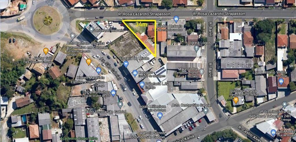 Terreno em Colombo - PR, no bairro São Gabriel - Referência TE0137-UNNI